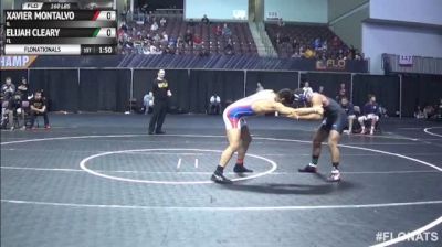 160lbs Semi-finals Xavier Montalvo (IL) vs. Elijah Cleary (FL)