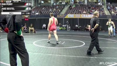 285lbs Semi-finals Dan Perry (MI) vs. Jake Beistel (PA)