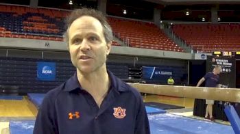 Jeff Graba talks after practice session