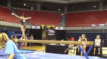 Maryland beam, practice sesion