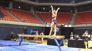 Abby Milliet, practice session