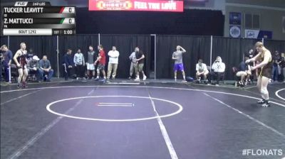 160lbs 5th Place Match Tucker Leavitt (ID) vs. Zachary Mattucci (PA)