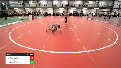 70 lbs Rr Rnd 1 - Owen Coonradt, Grit Mat Club vs Sebastian Andidero, Deep Roots