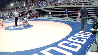 2A 120 lbs Champ. Round 1 - Deklan Helquist, San Juan vs Colten Seymour, Parowan