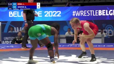 50 kg Qualif. - Lisa Ersel, Germany vs Miesinnei Mercy Genesis, Nigeria