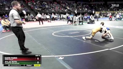 126 Class 4 lbs Cons. Semi - Dylan Roth, Lafayette (Wildwood) vs Gavin Parks, Grain Valley