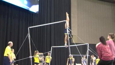 Fab Freshman Brianna Brown Of Michigan Hits Bars Before First NCAAs, Training 2015 NCAAs