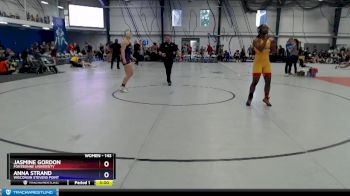 143 lbs Cons. Semi - Jasmine Gordon, Fontbonne University vs Anna Strand, Wisconsin Stevens Point