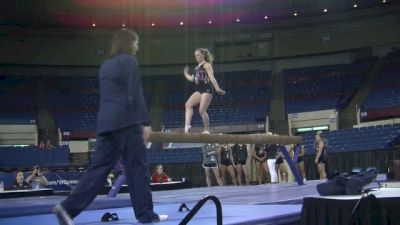 Maddy Stover, Beam Training 2015 NCAAs