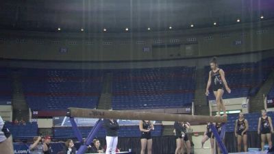 Kari Lee Solid On Beam, Training 2015 NCAAs