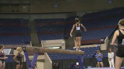 Peng Peng Lee on Beam, Training 2015 NCAAs