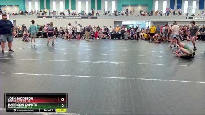 165 lbs Round 2 (4 Team) - Josh Jacobson, Bronco Elite WC vs Harrison Caputo, Finger Lakes Elite