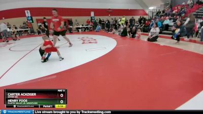 48-49 lbs Round 4 - Henry Foos, Platte Valley Jr. Wrestling vs Carter Achziger, Eaton WC