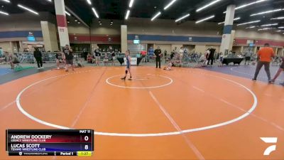 67 lbs Quarterfinal - Andrew Dockery, Legacy Wrestling Club vs Lucas Scott, Texans Wrestling Club