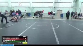 92 lbs Finals (2 Team) - Tommy Marchetti, Edge vs Salvatore Borrometti, Rednose