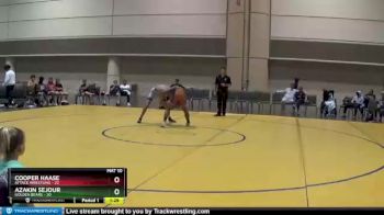 141 lbs Placement Matches (16 Team) - Cooper Haase, Attack Wrestling vs Azakin Sejour, Golden Bears