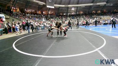 66 lbs Round Of 16 - Sterling Gunn, Barnsdall Youth Wrestling vs Chance King, Choctaw Ironman Youth Wrestling