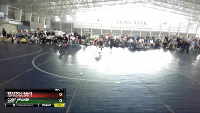 87 lbs Round 1 (4 Team) - Cody Walker, INWTC vs Traeton Manis, South Central Utah