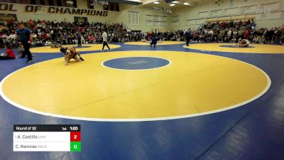 116 lbs Round Of 32 - Anthony Castillo, Central vs Camilo Ramirez, Walnut