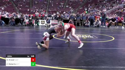 130 lbs Quarterfinal - Aubre Krazer, Easton-G vs Zalika Roberts, Gettysburg-G