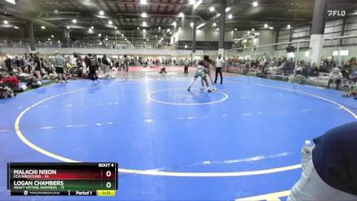 165 lbs Round 2 (4 Team) - Malachi Nixon, FCA WRESTLING vs Logan Chambers, HEAVY HITTING HAMMERS