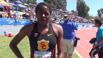 Kendall Ellis Nervous, but Victorious at Mt. Sac