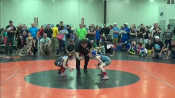 50lbs Semi-finals Connor Greer (MI) vs. Kane Shawger (OH)