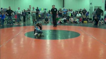 50lbs Semi-finals Drew Roggie (VA) vs. Knari Bailey (NC)