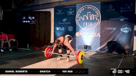 Daniel Roberts Snatch 105 Kgs