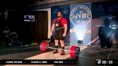 RVA Men's Invitational Caine Wilkes CJ 215 Kgs