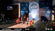 RVA Men's Invitational Matt Bergeron CJ 160 Kgs
