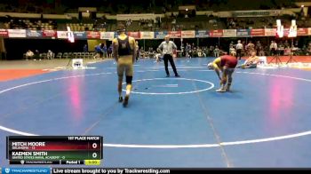 149 lbs Finals (2 Team) - Kaemen Smith, United States Naval Academy vs Mitch Moore, Oklahoma