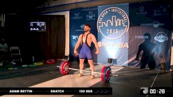 RVA Men's Invitational Adam Beytin Snatch 120 Kgs