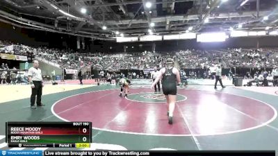 G 235 lbs Quarterfinal - Emry Woods, Eagle Girls vs Reece Moody, Rocky Mountain Girls