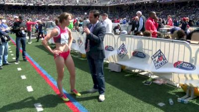 Mile champ Kerri Gallagher surprises at Penn Relays