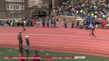 Women's 4x400  (Event 492 - College)