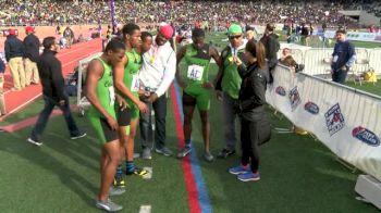 Calabar after winning the H.S. 4x4