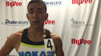 Leo Manzano takes Drake Relays mile over Centrowitz, 4:00.05