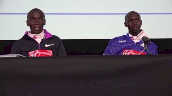 Kipchoge, Kipsang Read Each Other Late In London Marathon