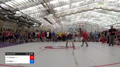 70 kg Round Of 32 - Ke-Shawn Hayes, Ohio State-Unattached vs Danny Reed, New York City Regional Training Center