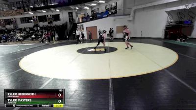 133 lbs Cons. Round 3 - Tyler Ueberroth, Davenport vs Tyler Masters, Ashland