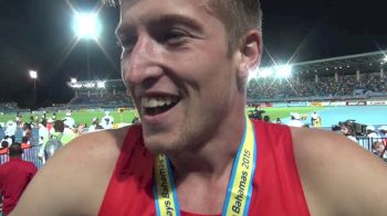 Cas Loxsom USA Indoor Champ and now World Relays Champ