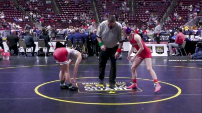 106 lbs Quarterfinal - Emily Sarr, Souderton-G vs Isabelle Wilkes, Hamburg-G