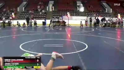 170 lbs Round 5 - Owen Tucker, Frankenmuth vs Drew Challender, St. Louis