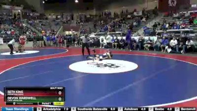 5A 106 lbs Quarterfinal - Seth King, Mountain Home vs Devon Wardwell, Lake Hamilton