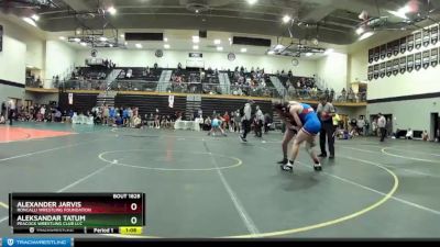 160 lbs Champ. Round 3 - Alexander Jarvis, Roncalli Wrestling Foundation vs Aleksandar Tatum, Peacock Wrestling Club LLC