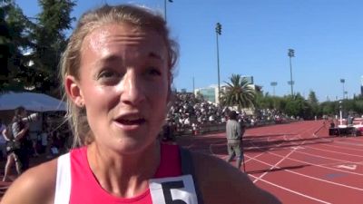 Lauren Wallace after tackling outdoor debut