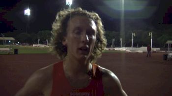 Parker Stinson after Payton 10k, 2nd race in new Saucony kit