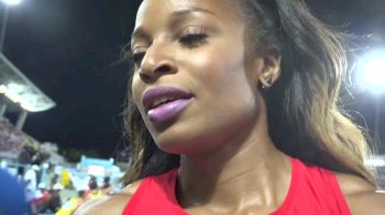 Natasha Hastings After 4x400 Victory