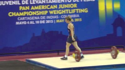 Maddy Meyers (58 USA) Snatch 1 78 Kgs